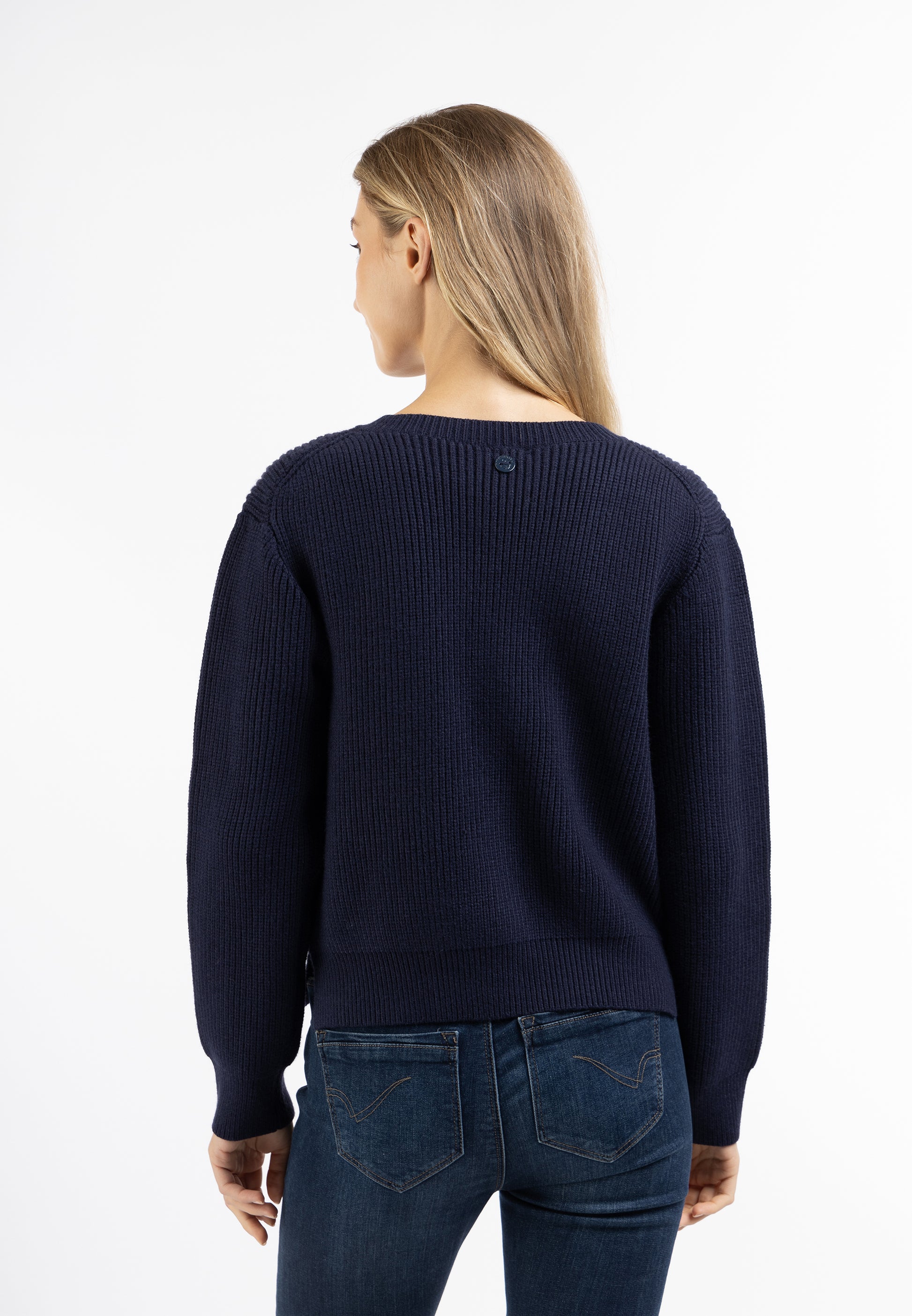 DreiMaster Maritim Women's Strickjacke mit Knöpfen
