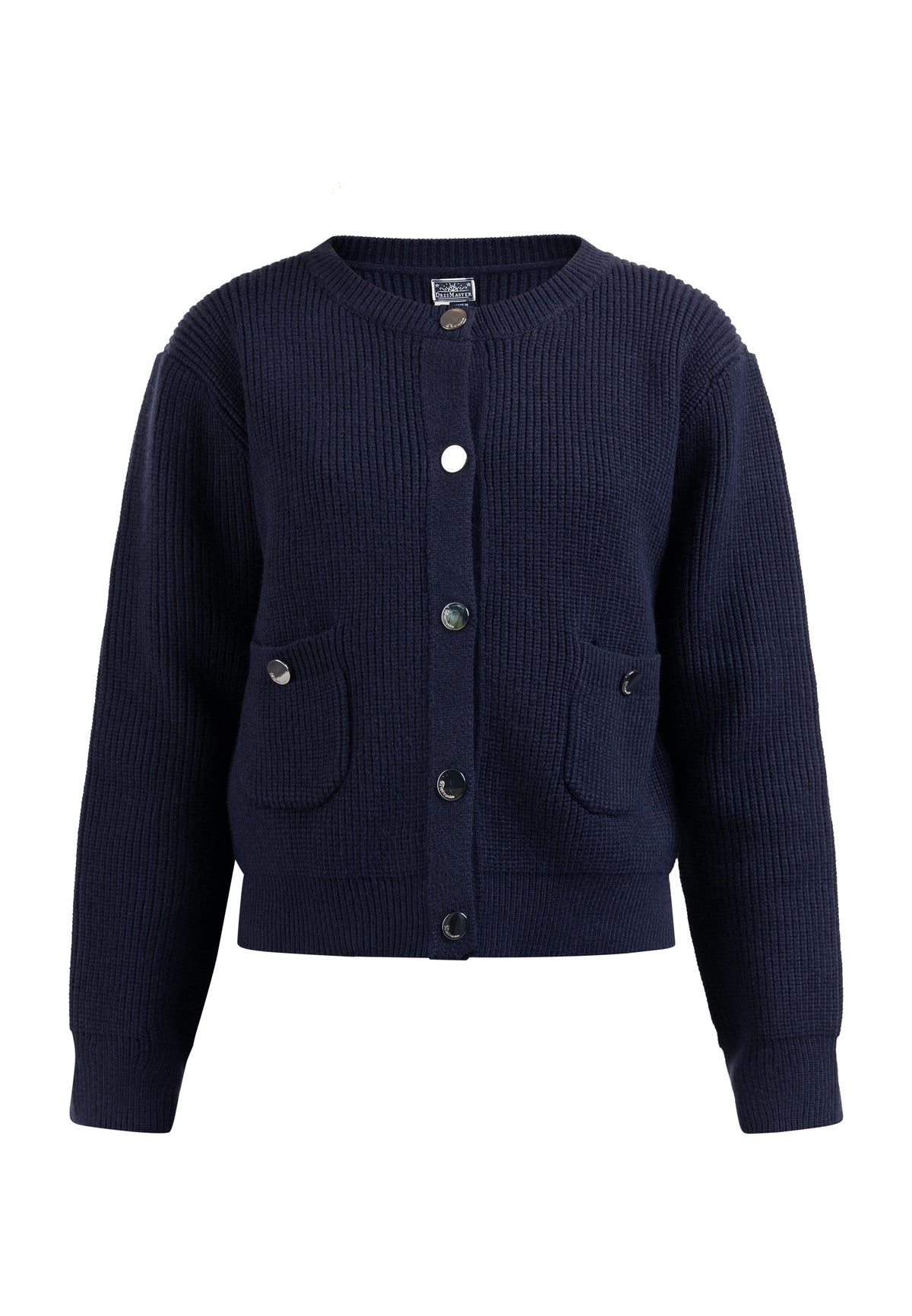 DreiMaster Maritim Damen-Strickjacke mit Knöpfen
