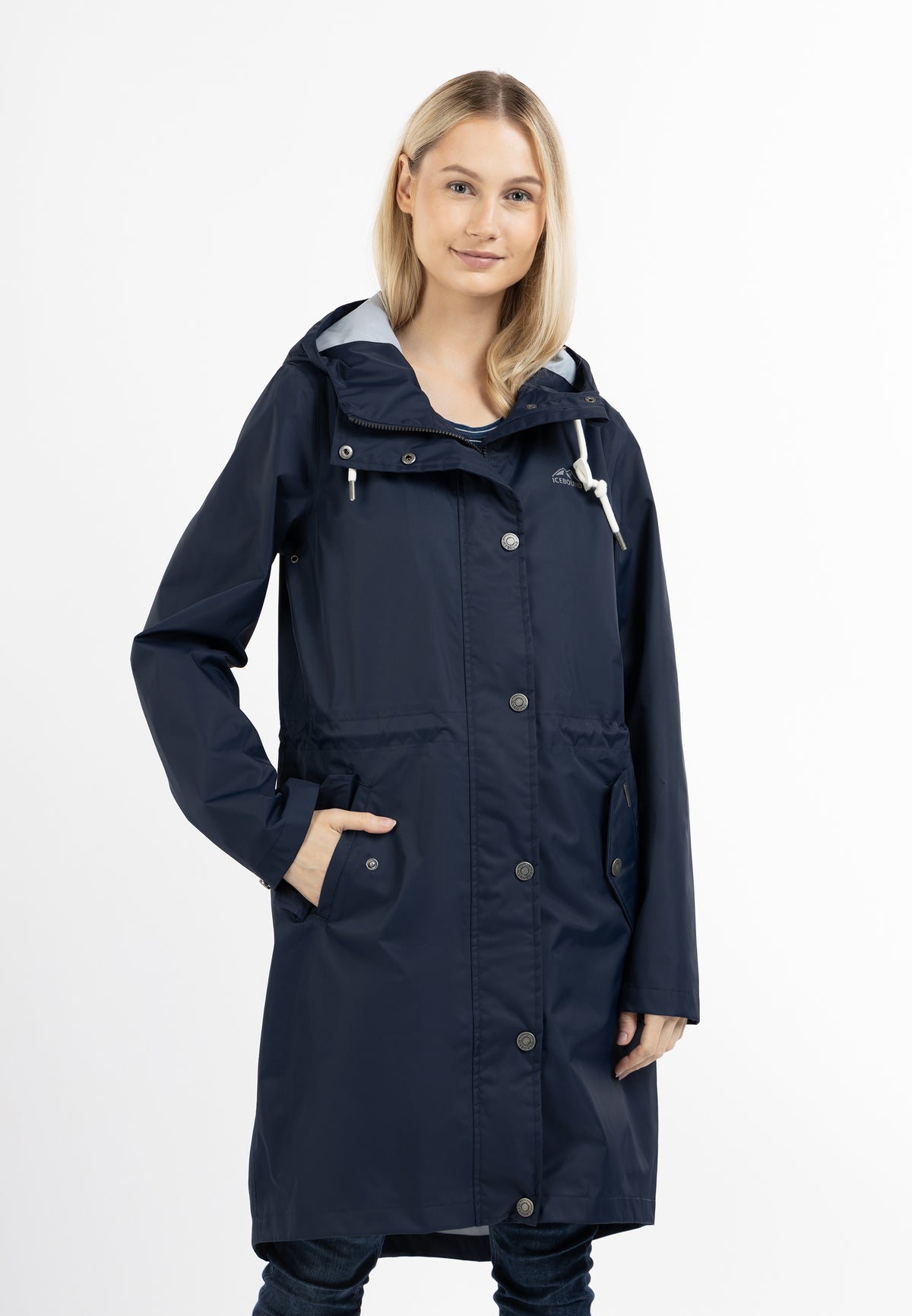 ICEBOUND Women's rain jacket with inner print