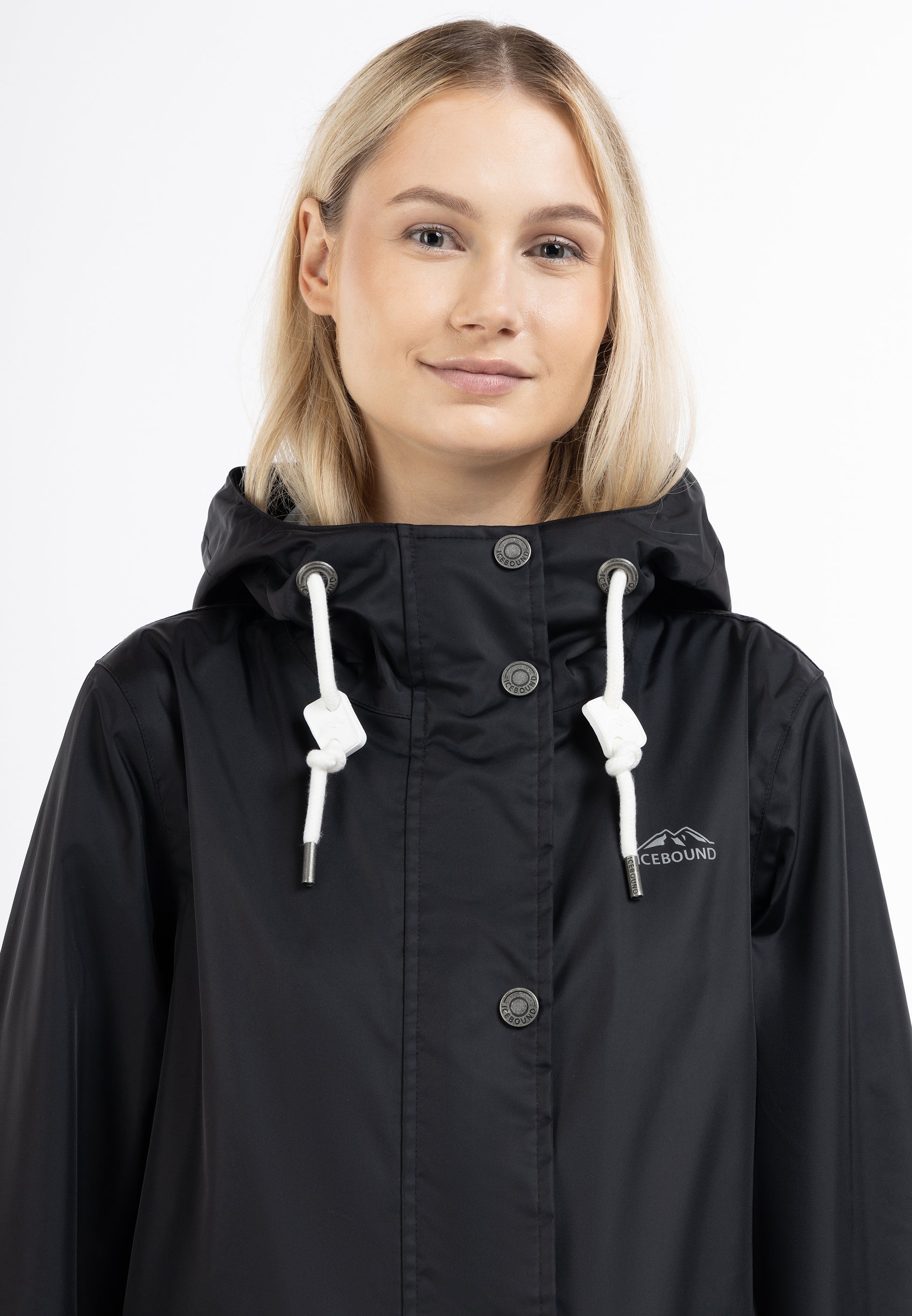 ICEBOUND Damen Regenjacke mit Innenprint