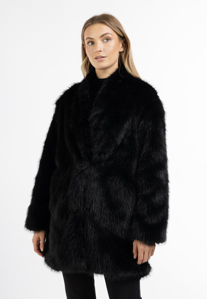 DreiMaster Klassik Women's Faux Fur Coat - Schmuddelwedda Shop