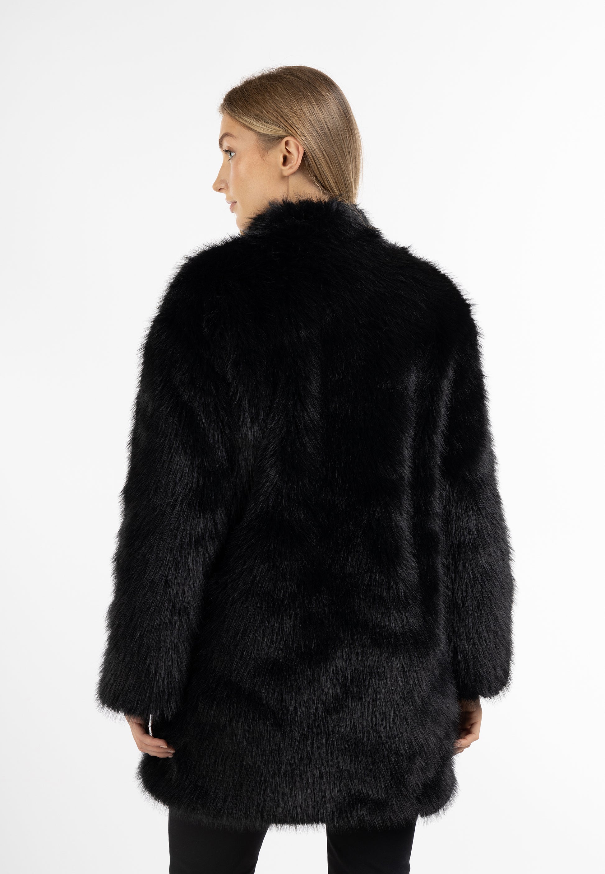 DreiMaster Klassik Women's Faux Fur Coat - Schmuddelwedda Shop