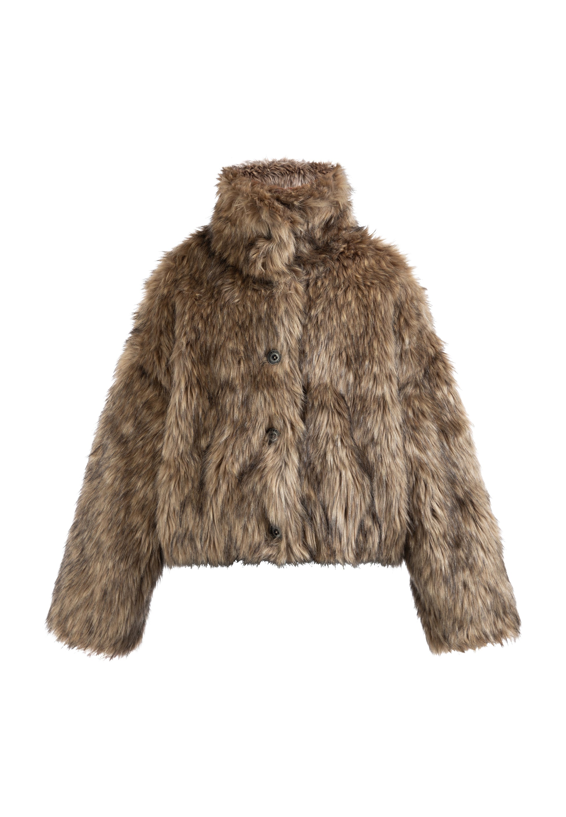 Dreimaster Klassik Women's Faux Fur Jacket - Schmuddelwedda Shop