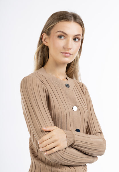 DreiMaster Klassik Damen Cardigan mit Knöpfen