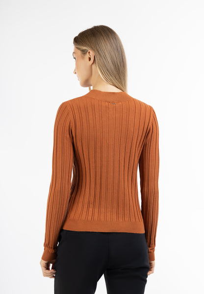 DreiMaster Klassik Damen Cardigan mit Knöpfen
