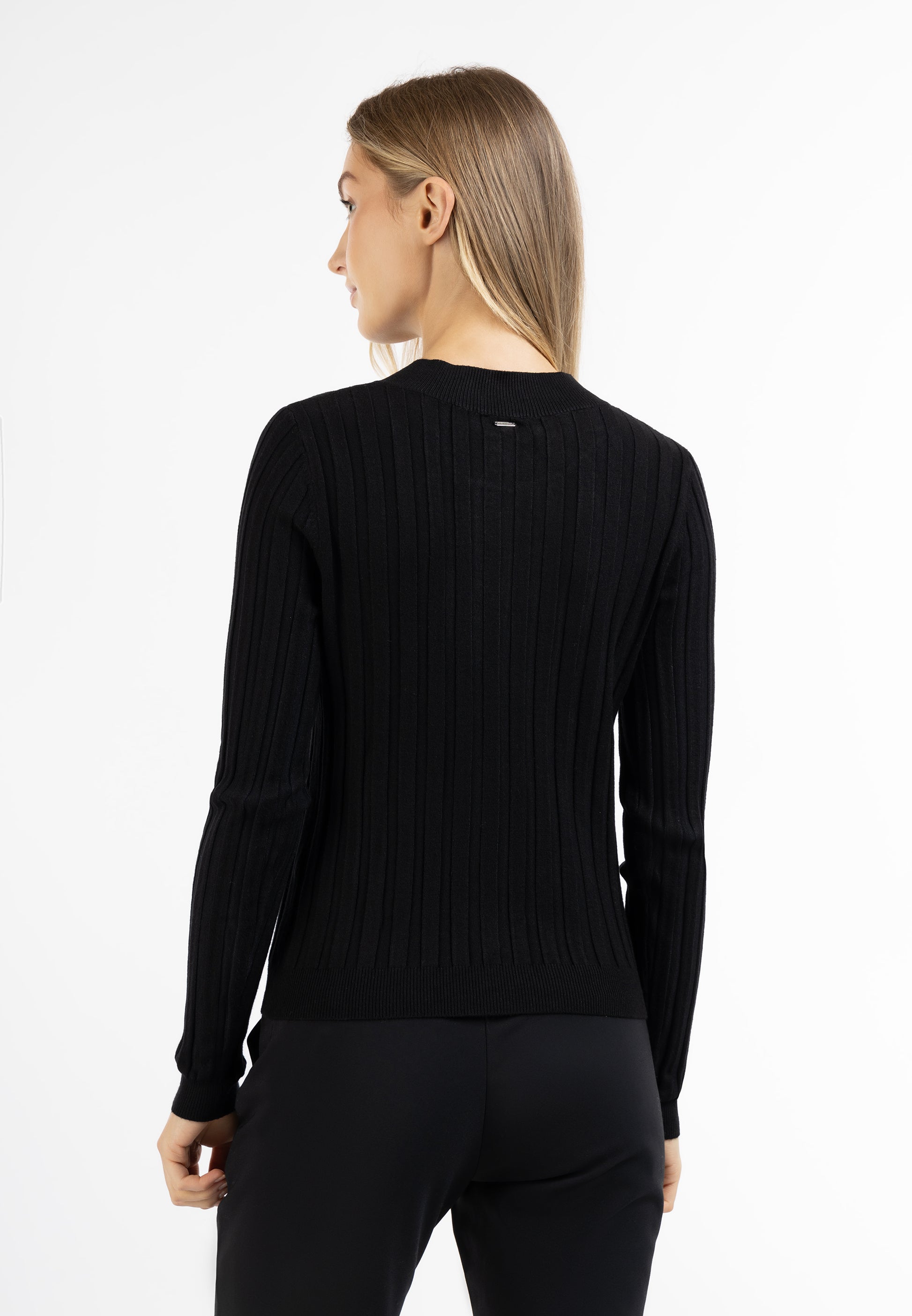 DreiMaster Klassik Damen Cardigan mit Knöpfen