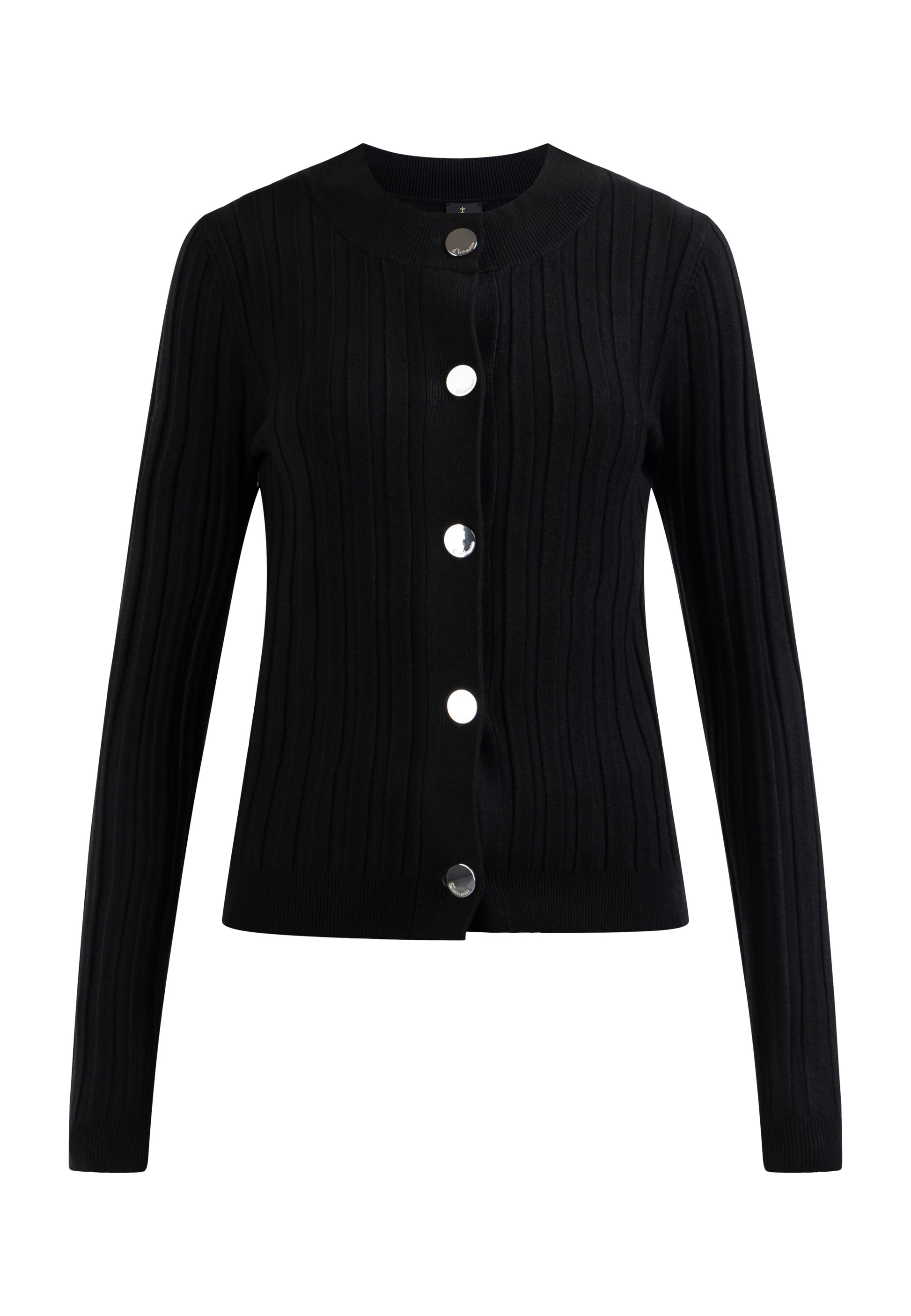 DreiMaster Klassik Damen Cardigan mit Knöpfen