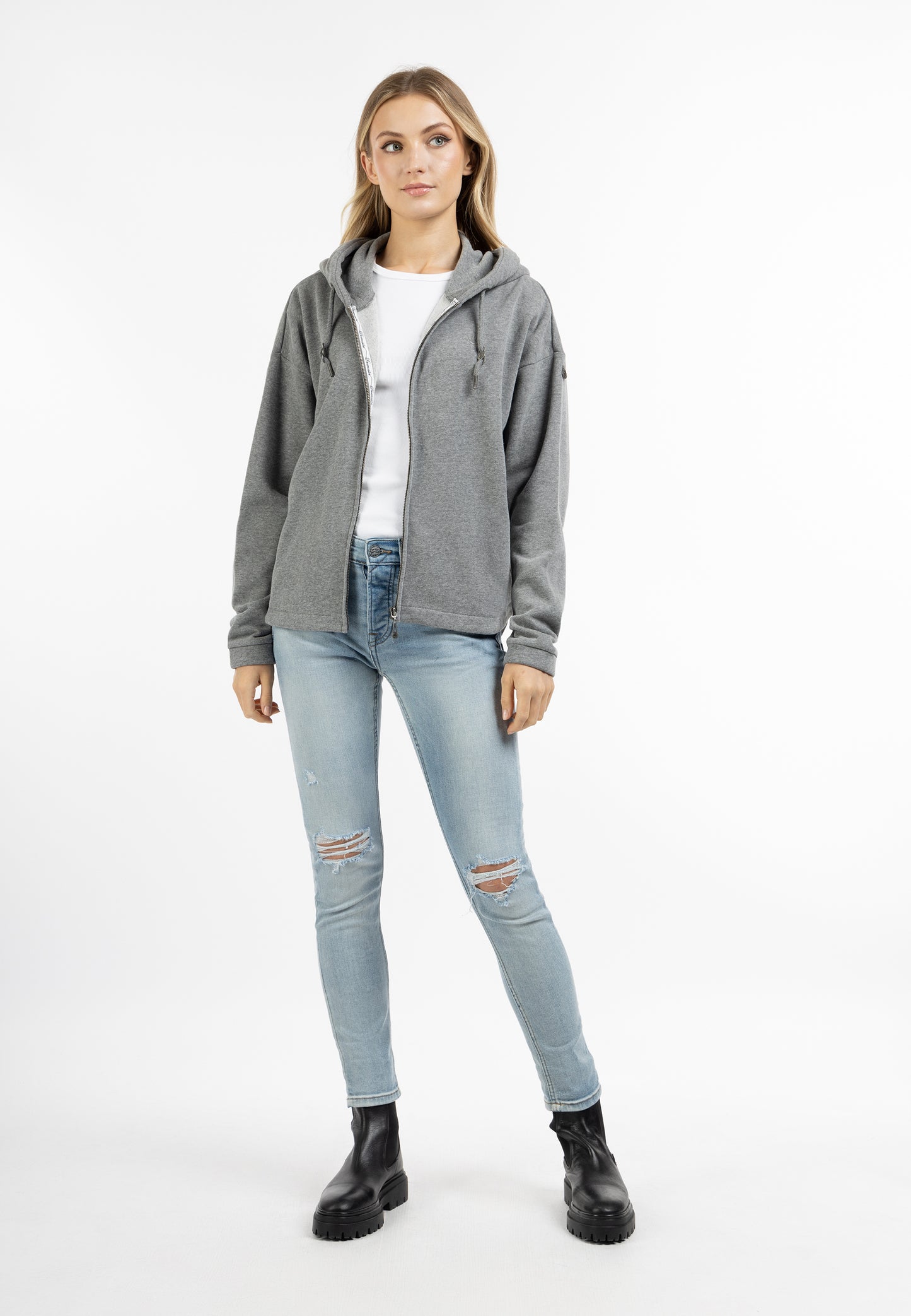 DreiMaster Vintage Women's Oversize Sweat Jacket