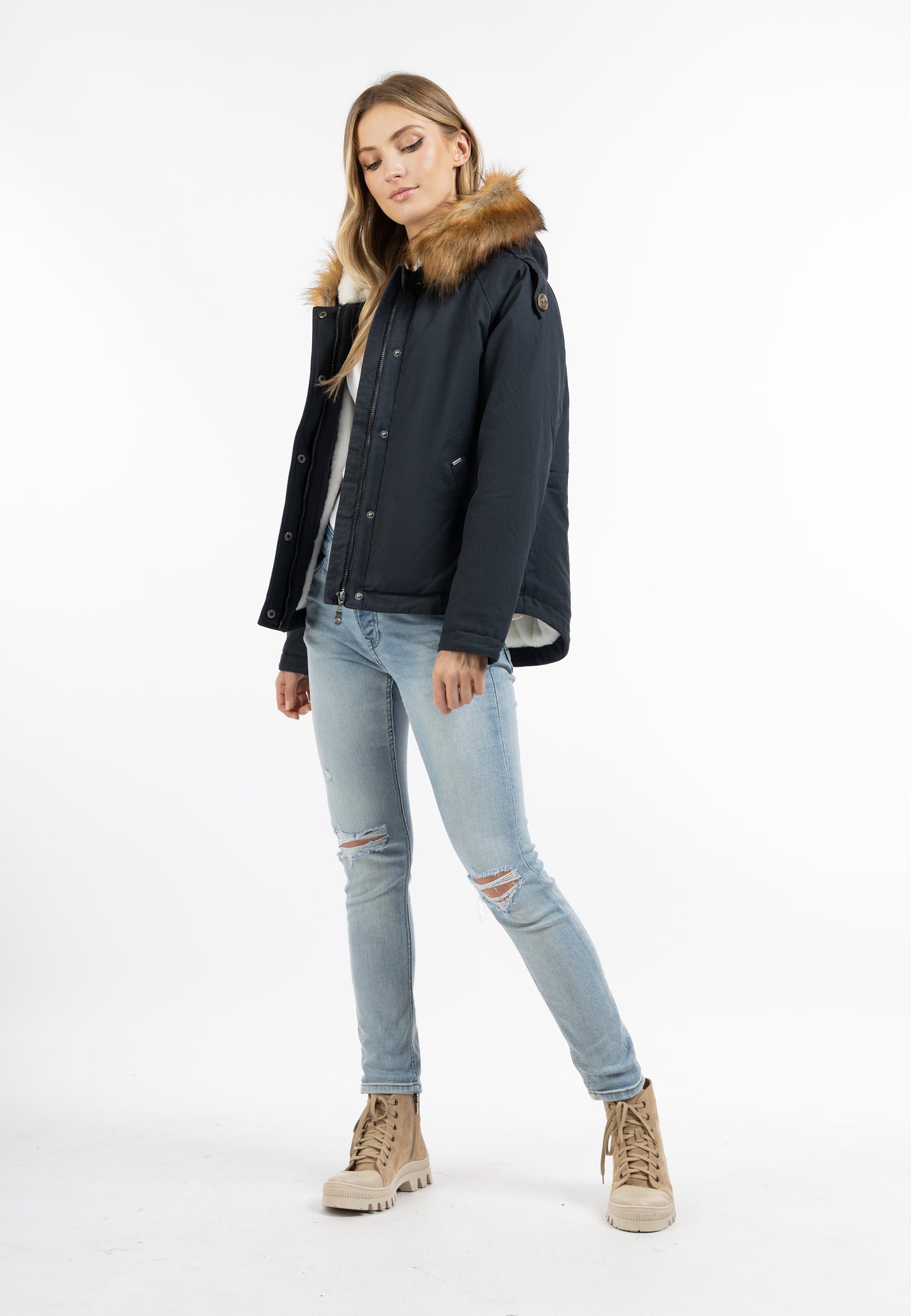 DreiMaster Vintage Damen Winterjacke