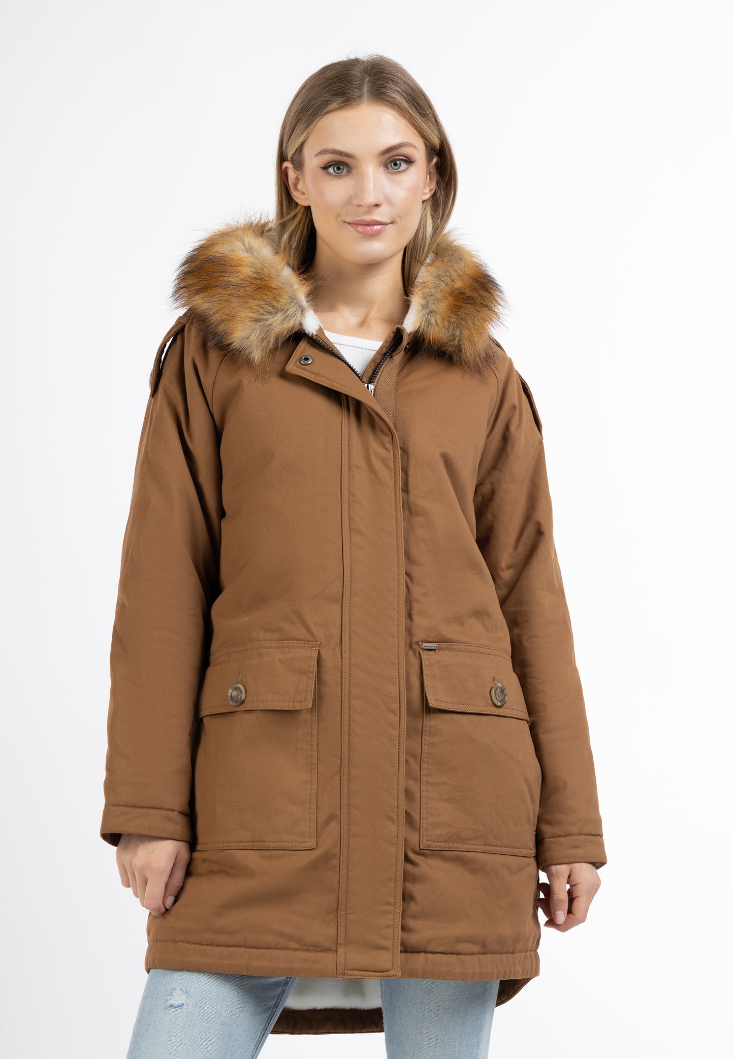 Dreimaster Vintage Damen Winterparka