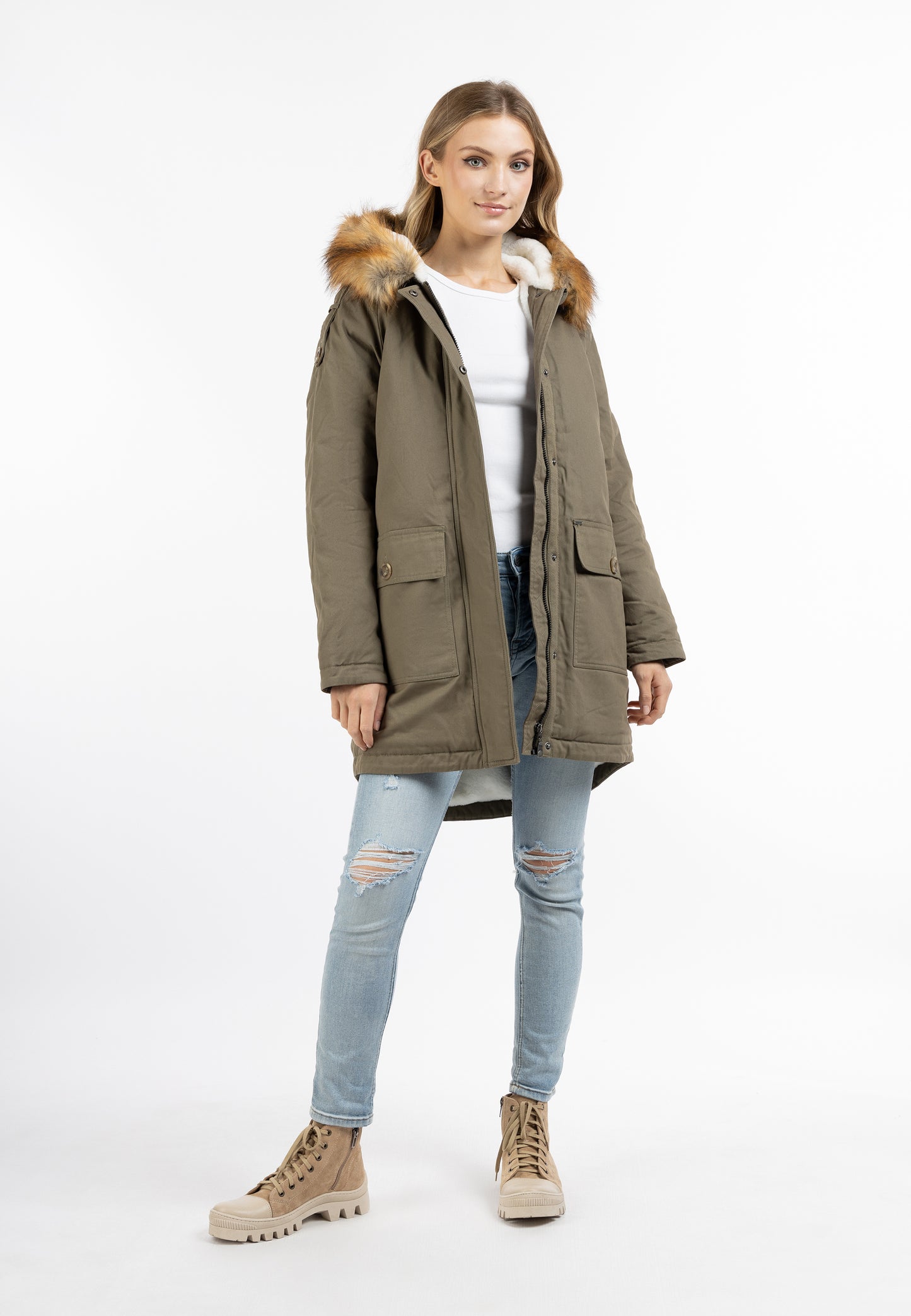 zimowa parka