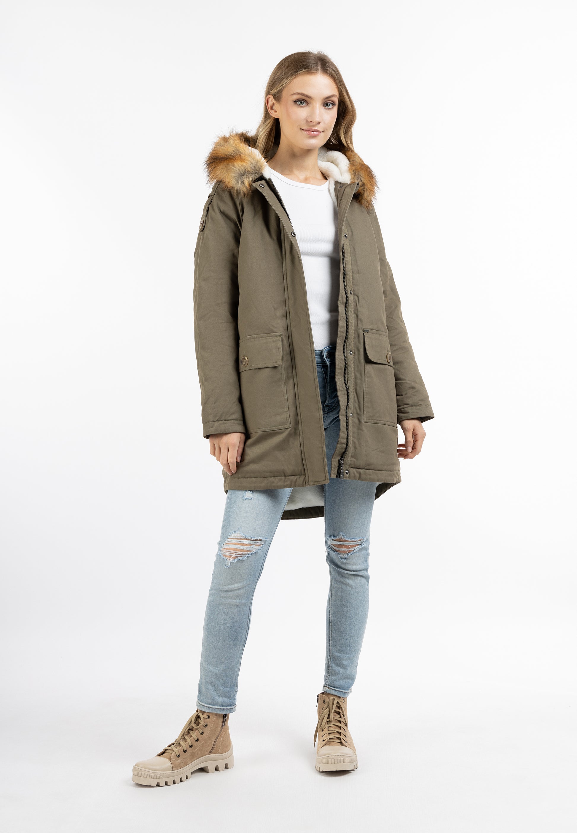 zimowa parka