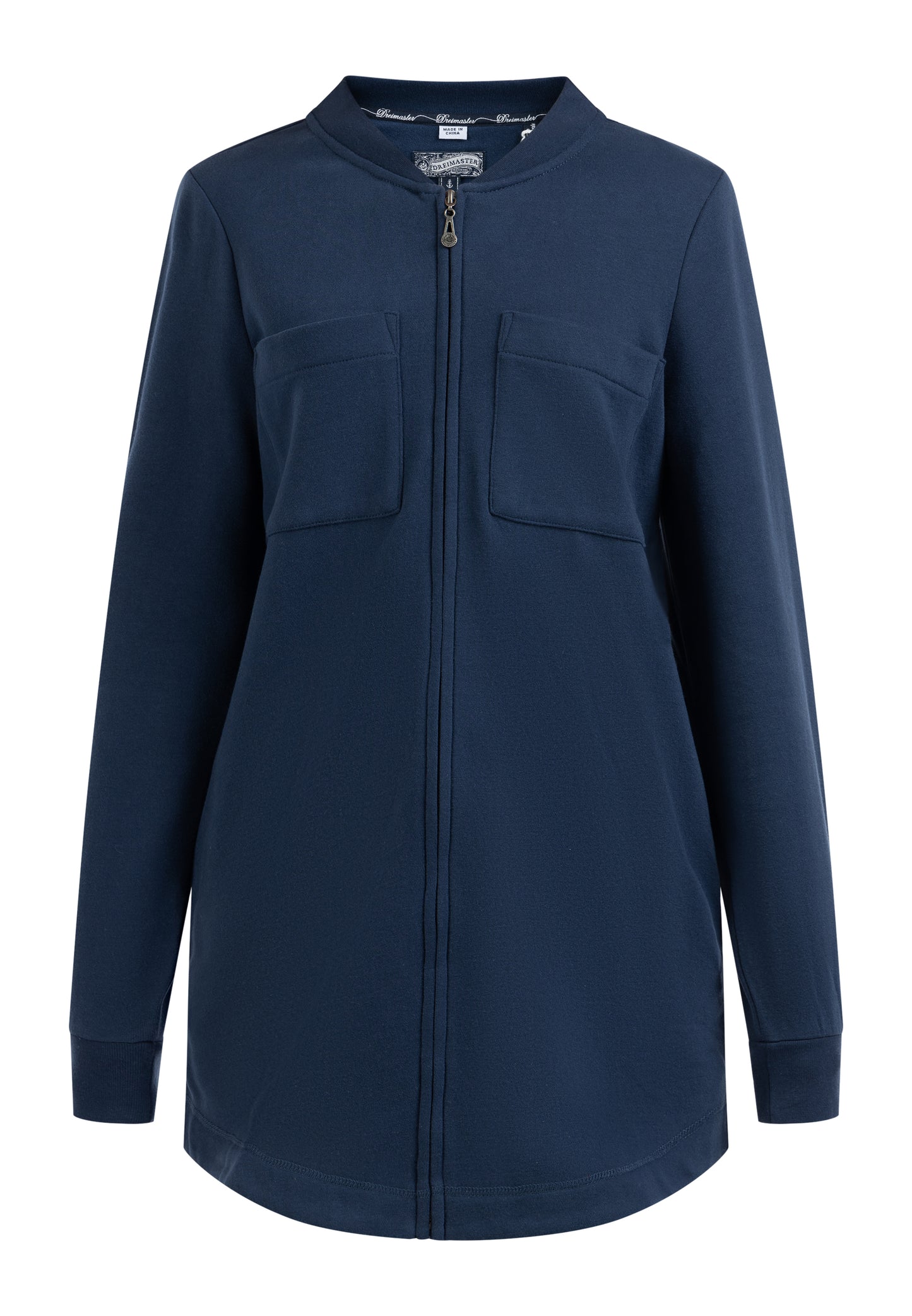 Dreimaster Vintage Women's Long Sweat Jacket