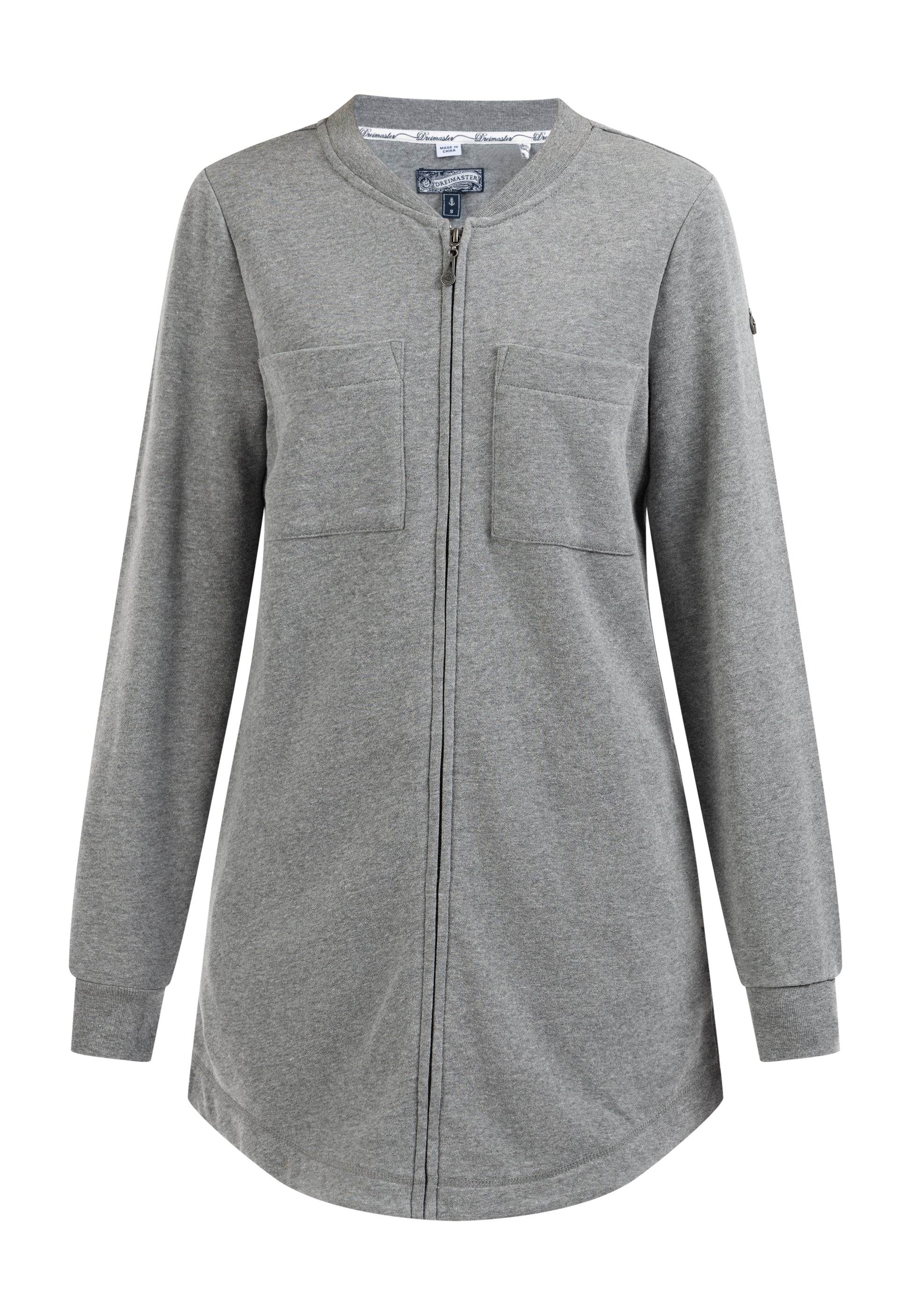 Dreimaster Vintage Women's Long Sweat Jacket