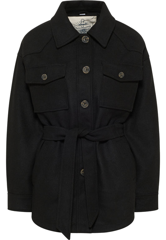 Übergangsjacke aus Wollgemisch