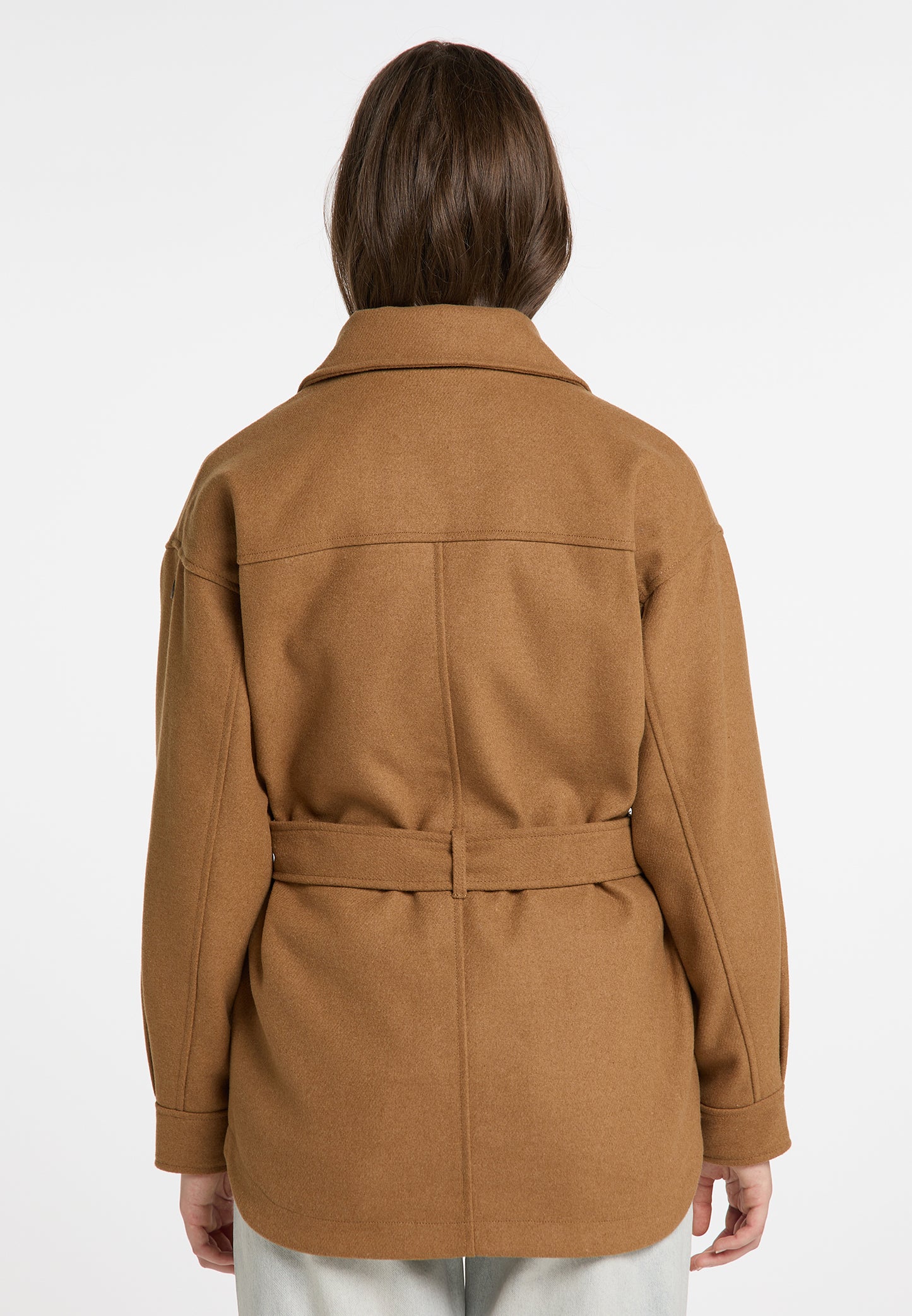 DreiMaster Vintage Damen-Übergangsjacke aus Wollgemisch