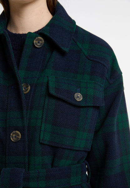 DreiMaster Vintage Damen Übergangsjacke aus einer Wollmischung gefertigt