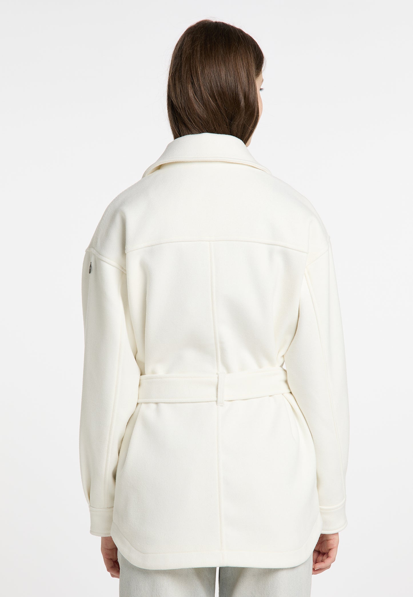Übergangsjacke aus Wollgemisch
