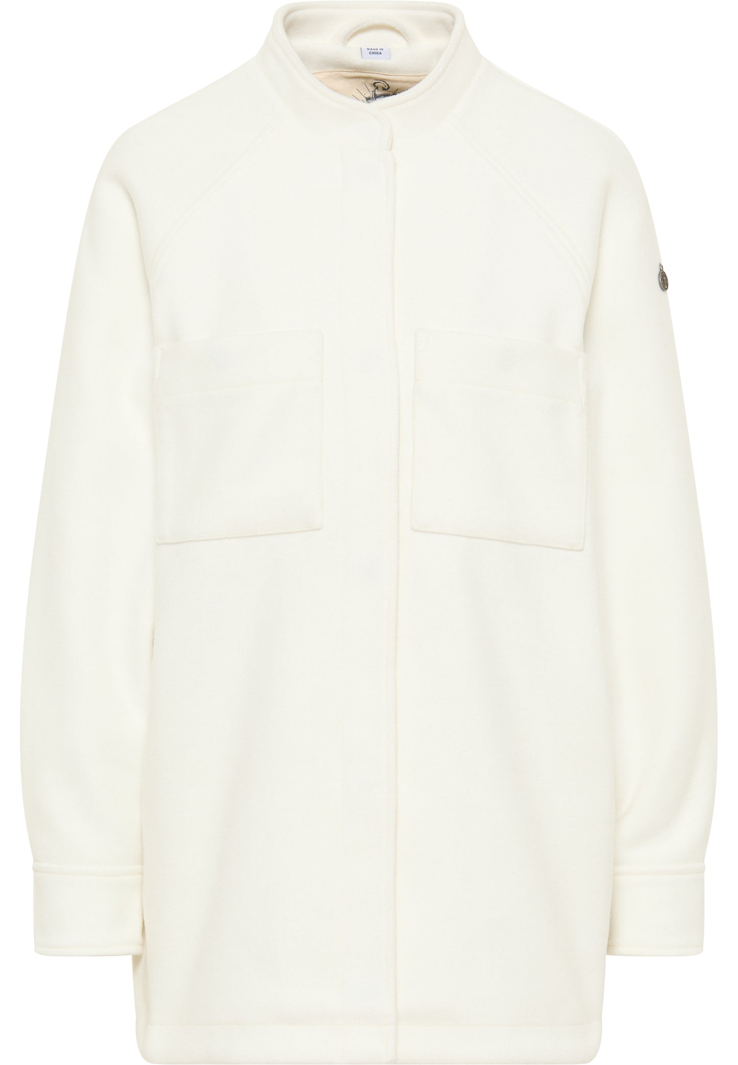 Dreimaster Vintage Women's Transitional Jacket Made From A Wool Blend