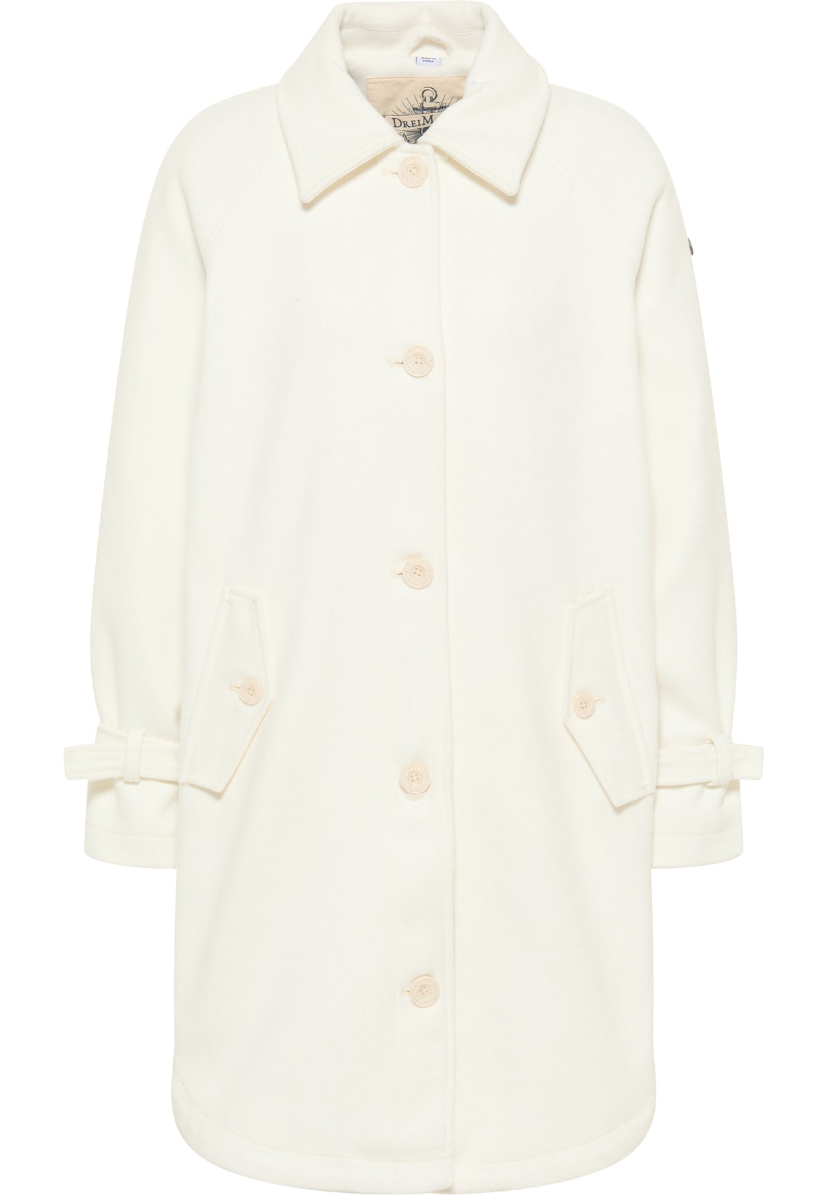 DreiMaster Vintage Women's transitional coat made of wool blend