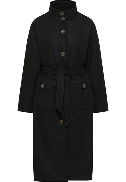 DreiMaster Vintage Damen Übergangsmantel aus Wollmischung