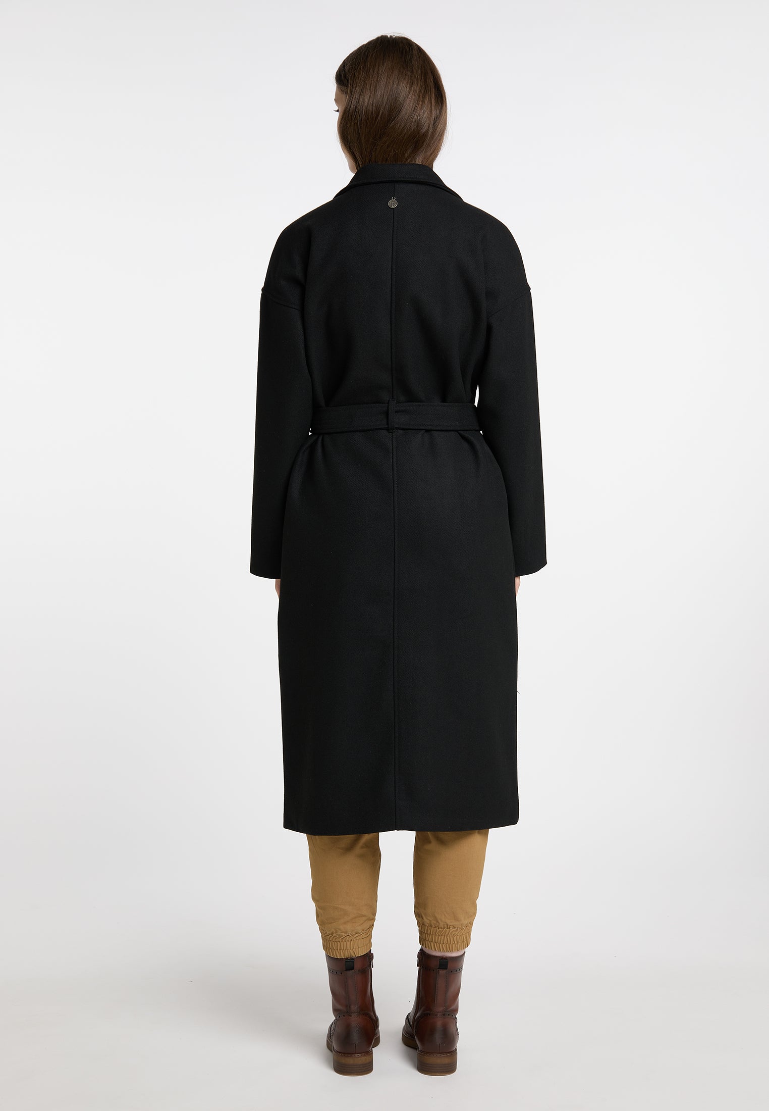DreiMaster Vintage Damen-Übergangsmantel aus Wollgemisch