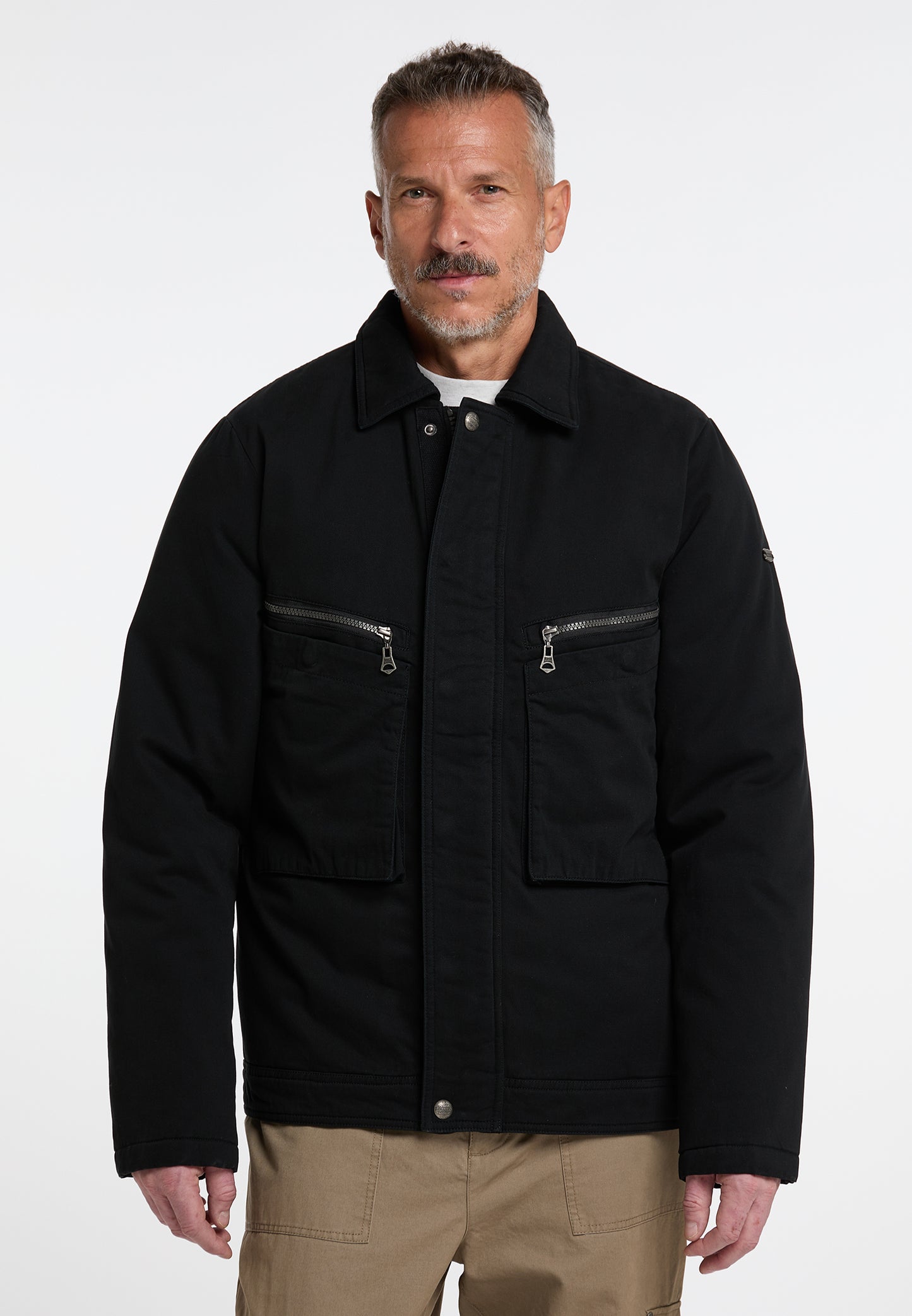 Winterjacke aus Baumwolle