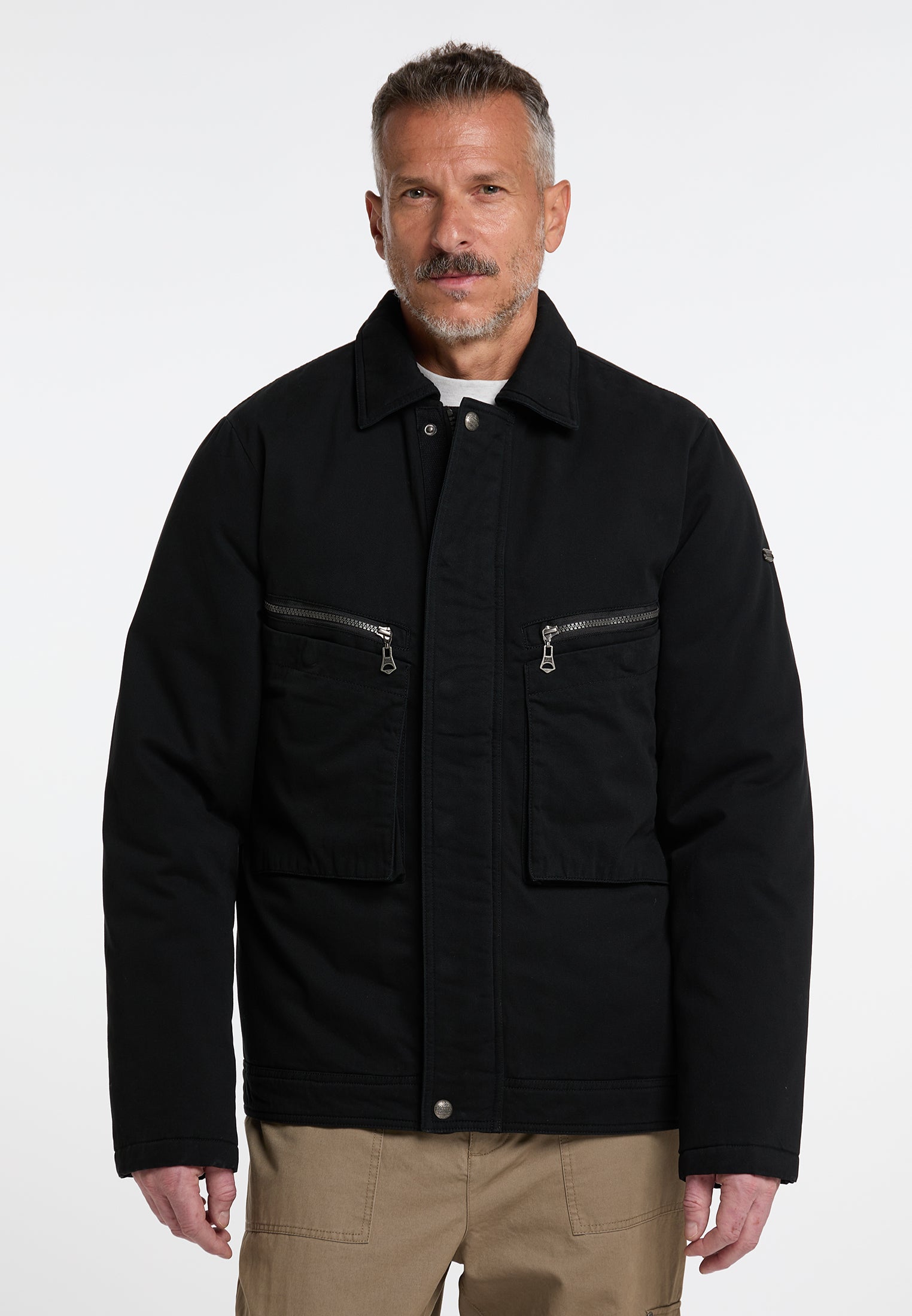 Winterjacke aus Baumwolle