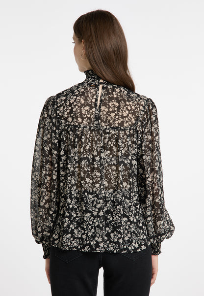 DreiMaster Vintage Women's Bluse mit Blütenprint