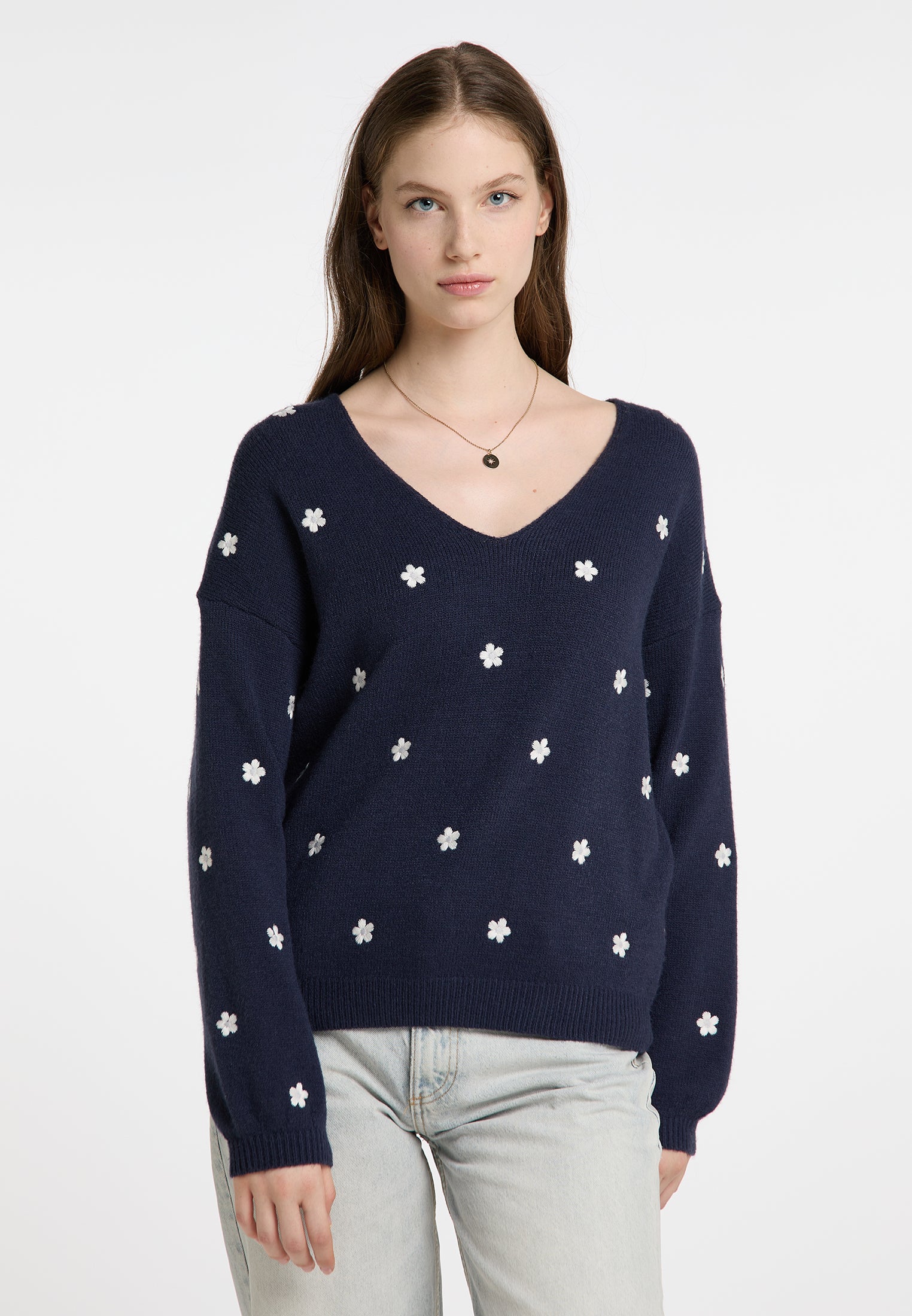 DreiMaster Vintage Damen Strickpullover