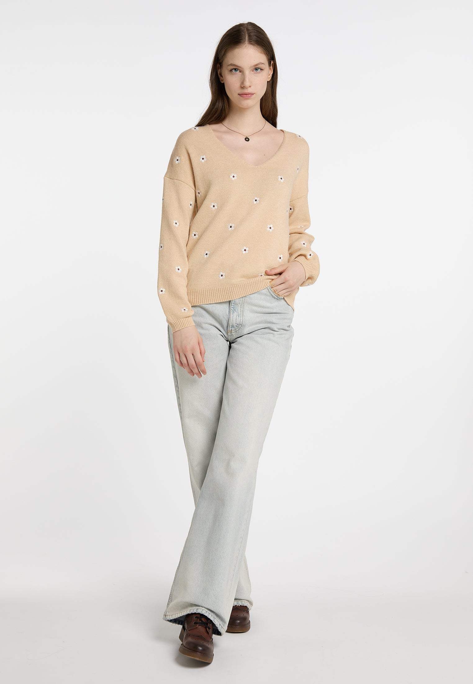 DreiMaster Vintage Damen Strickpullover