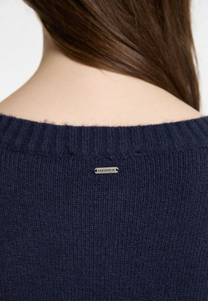 DreiMaster Vintage damski kardigan z haftem