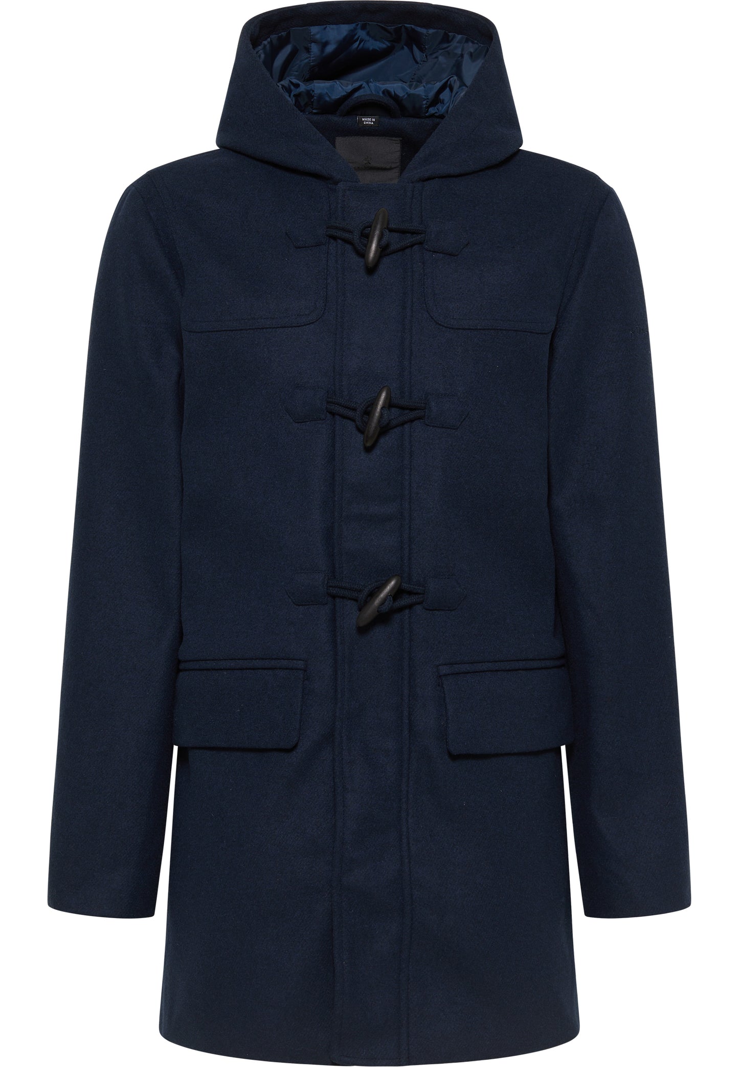 DreiMaster Klassik Men's Transitional Coat Made Of Wool Blend