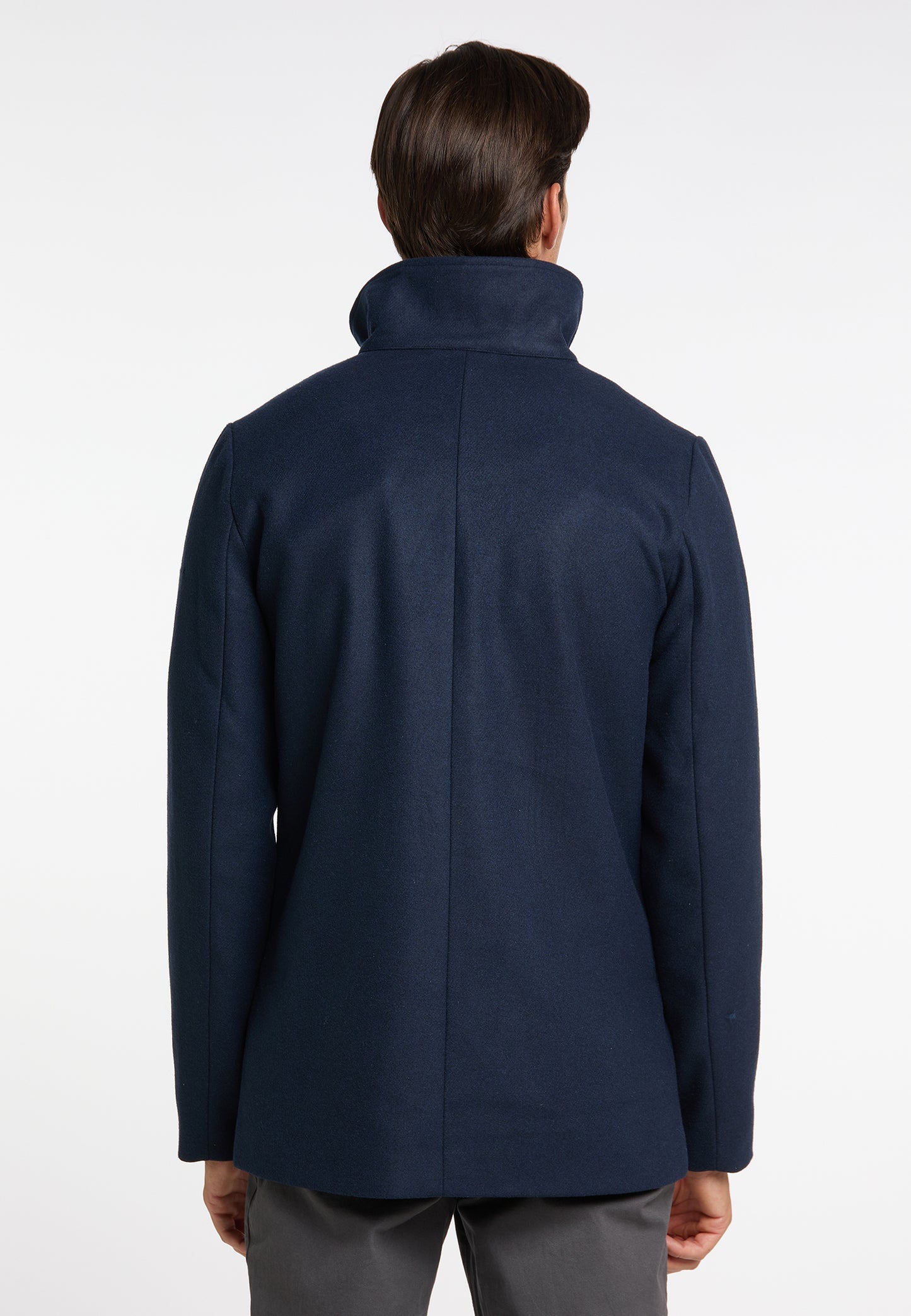 Übergangsjacke aus Wollgemisch
