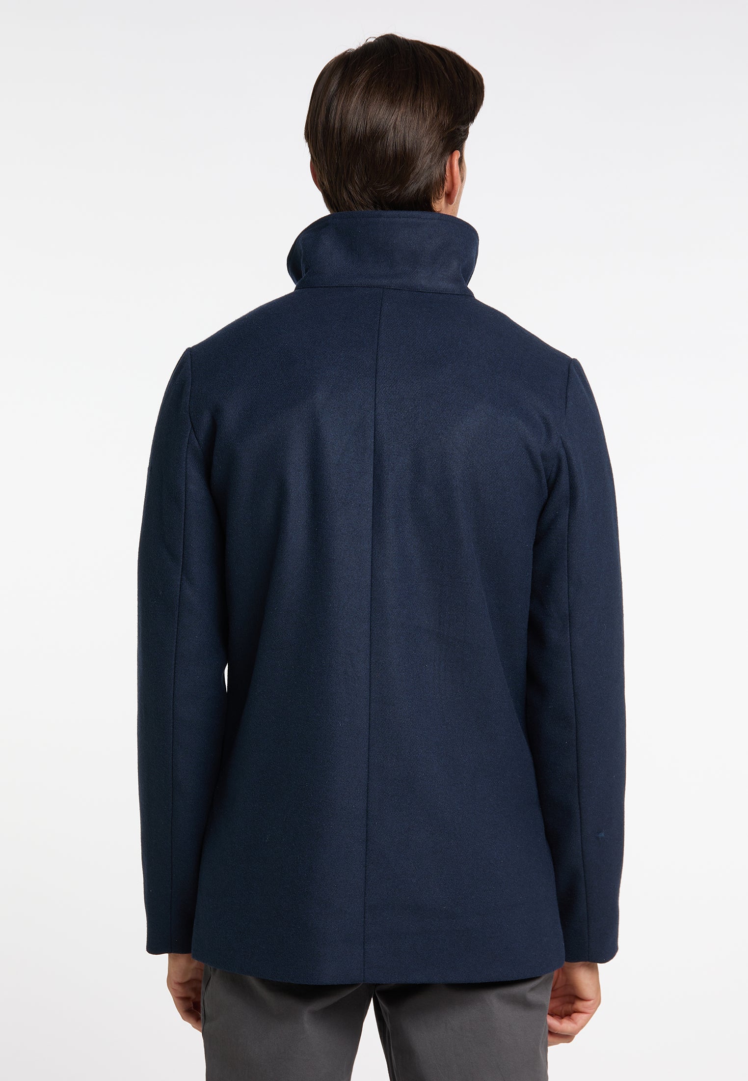 Übergangsjacke aus Wollgemisch