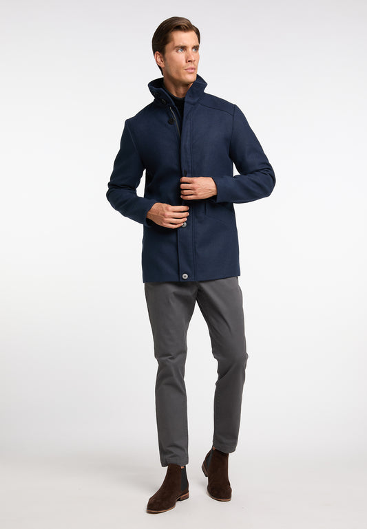 DreiMaster Klassik Men's Transitional Jacket Made From A Wool Blend - Schmuddelwedda Shop