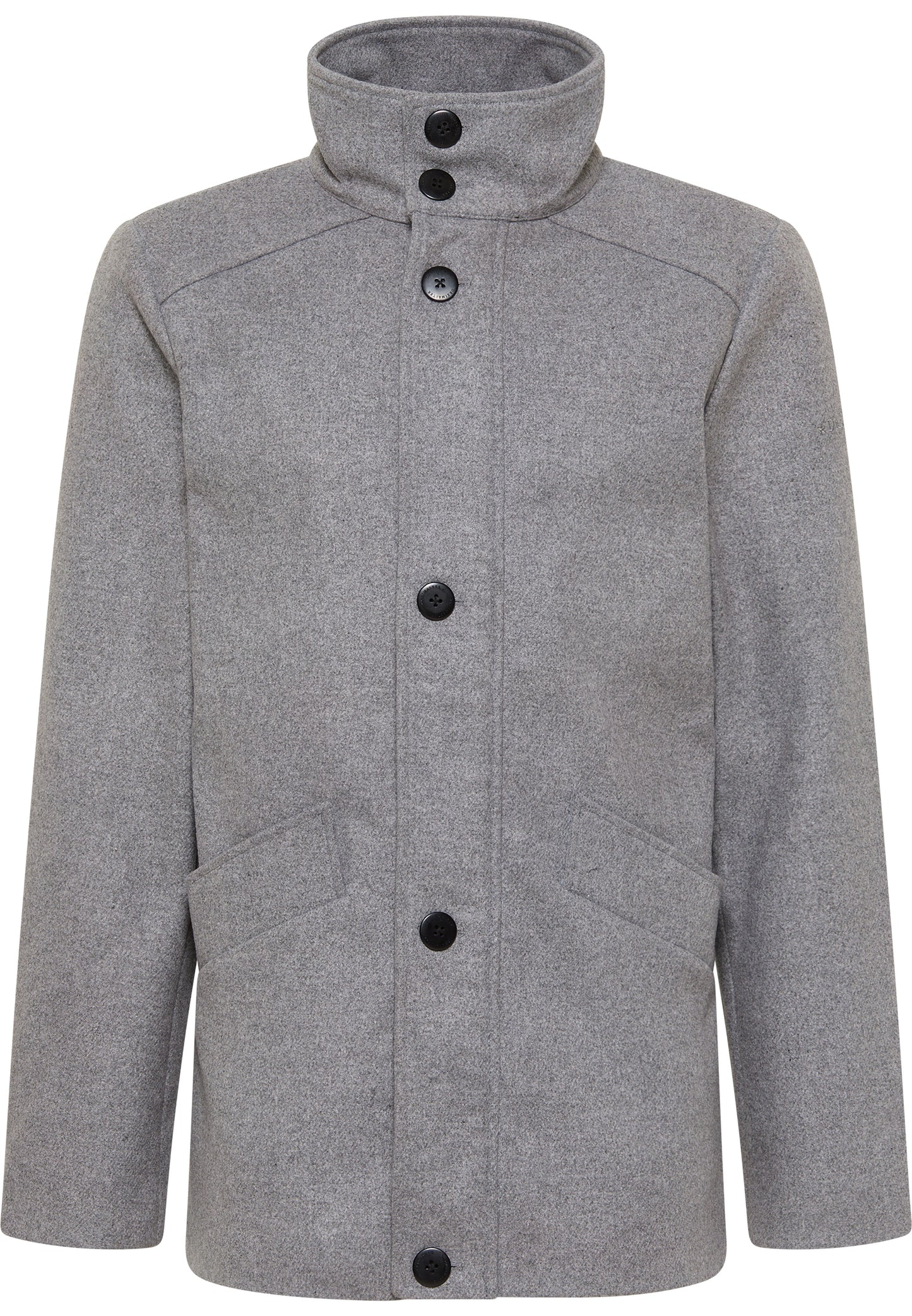 Übergangsjacke aus Wollgemisch