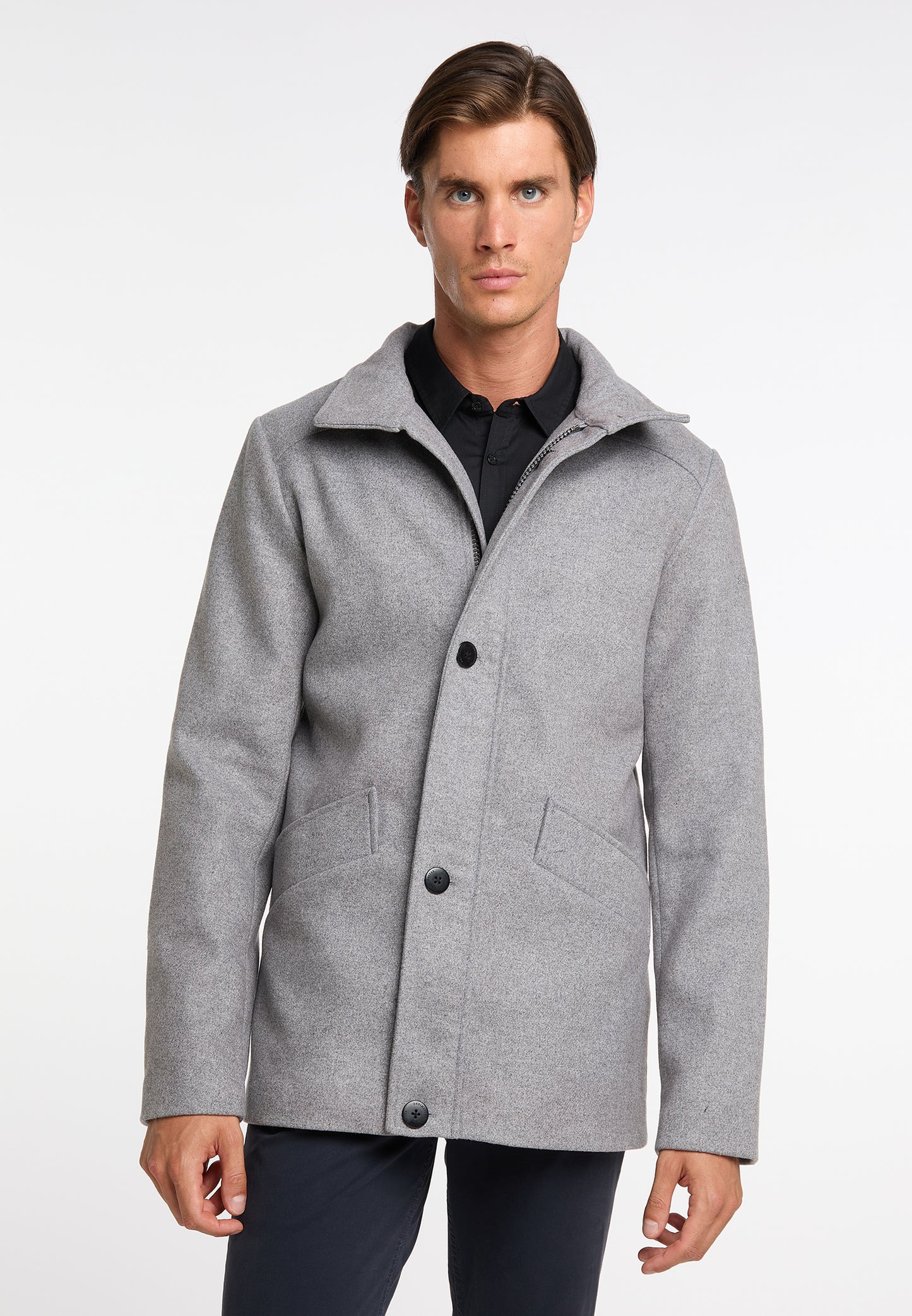 DreiMaster Klassik Men's Transitional Jacket Made From A Wool Blend - Schmuddelwedda Shop