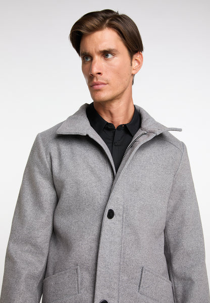 Übergangsjacke aus Wollgemisch