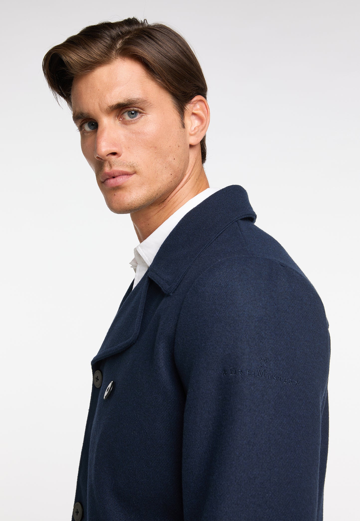 DreiMaster Klassik Men's Transitional Jacket Made From A Wool Blend - Schmuddelwedda Shop