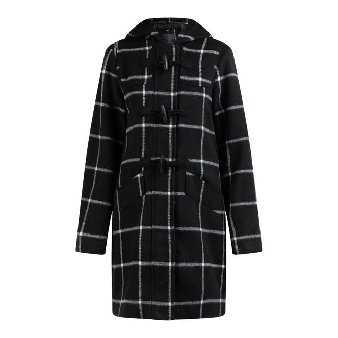 Dufflecoat aus Wollgemisch