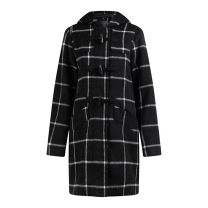 Dufflecoat aus Wollgemisch