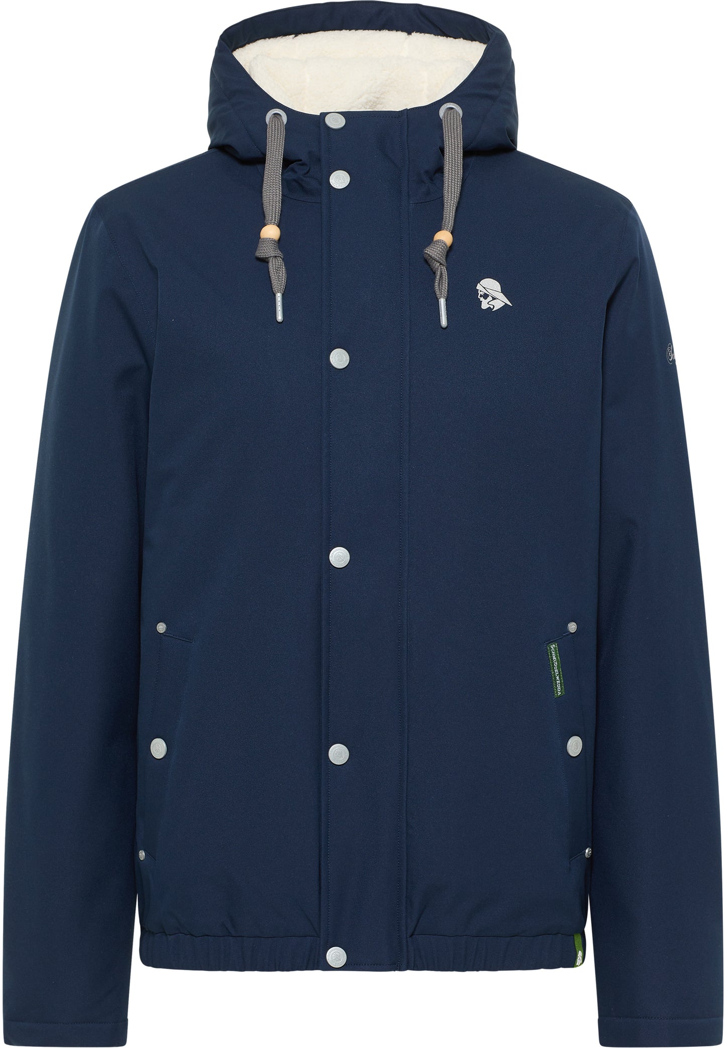 Schmuddelwedda Herren Winterjacke aus recyceltem Polyester