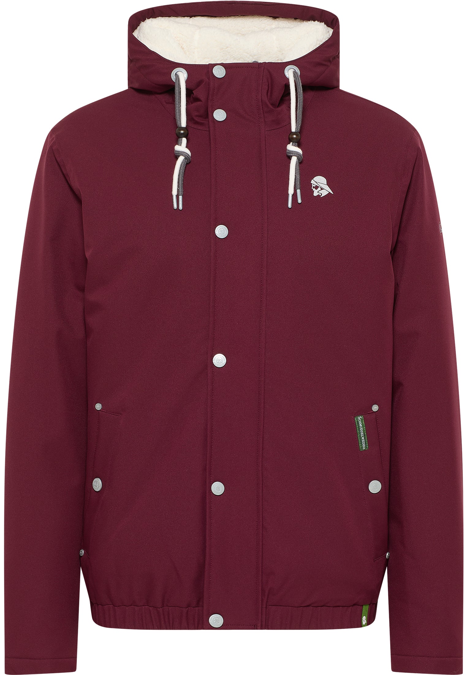 Schmuddelwedda Herren Winterjacke aus recyceltem Polyester