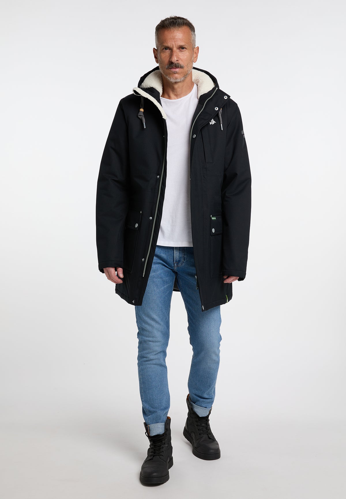 Schmuddelwedda Men's Winterparka aus recyceltem Polyester