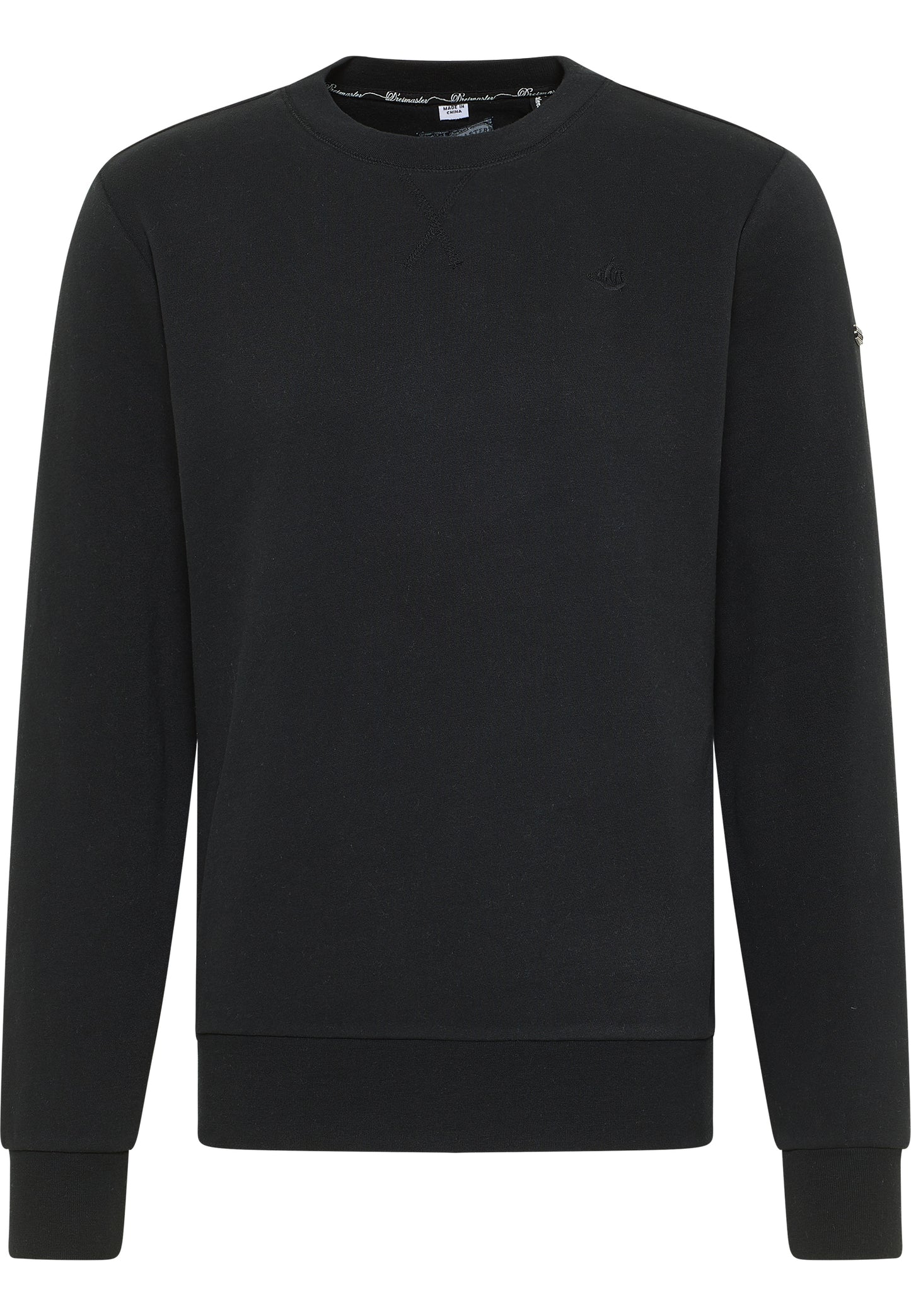 DreiMaster Vintage Men's Oversized Sweatshirt With Crew Neck