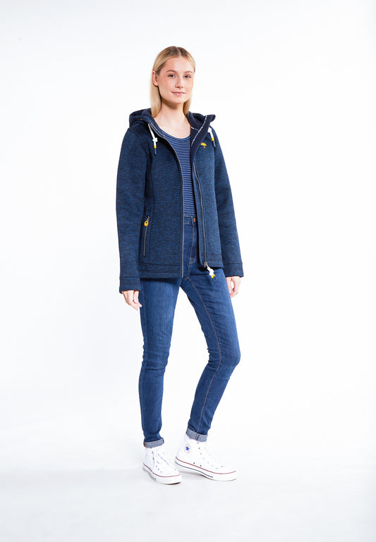 Schmuddelwedda Damen-Strickfleecejacke