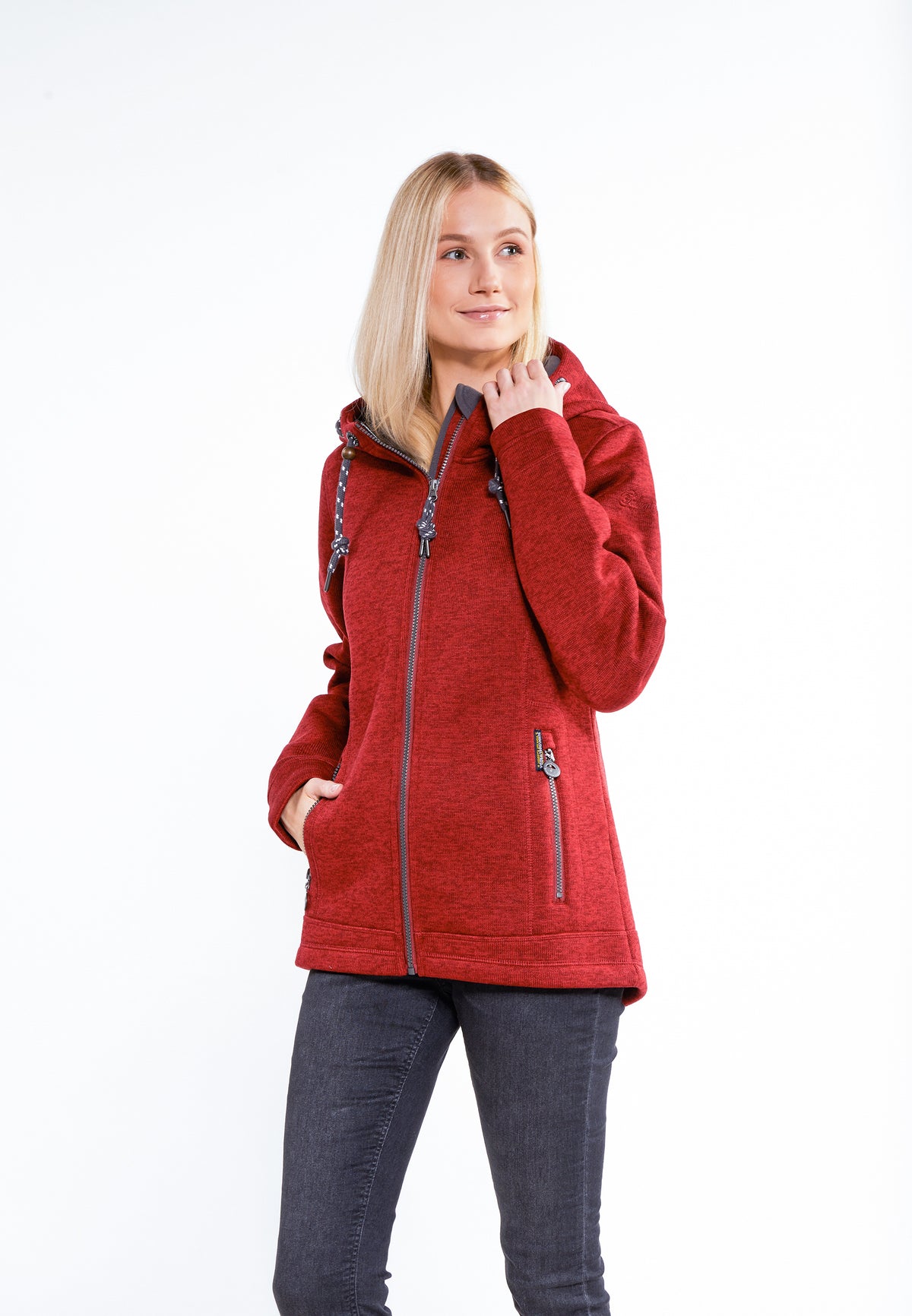 Schmuddelwedda Women's Strickfleecejacke