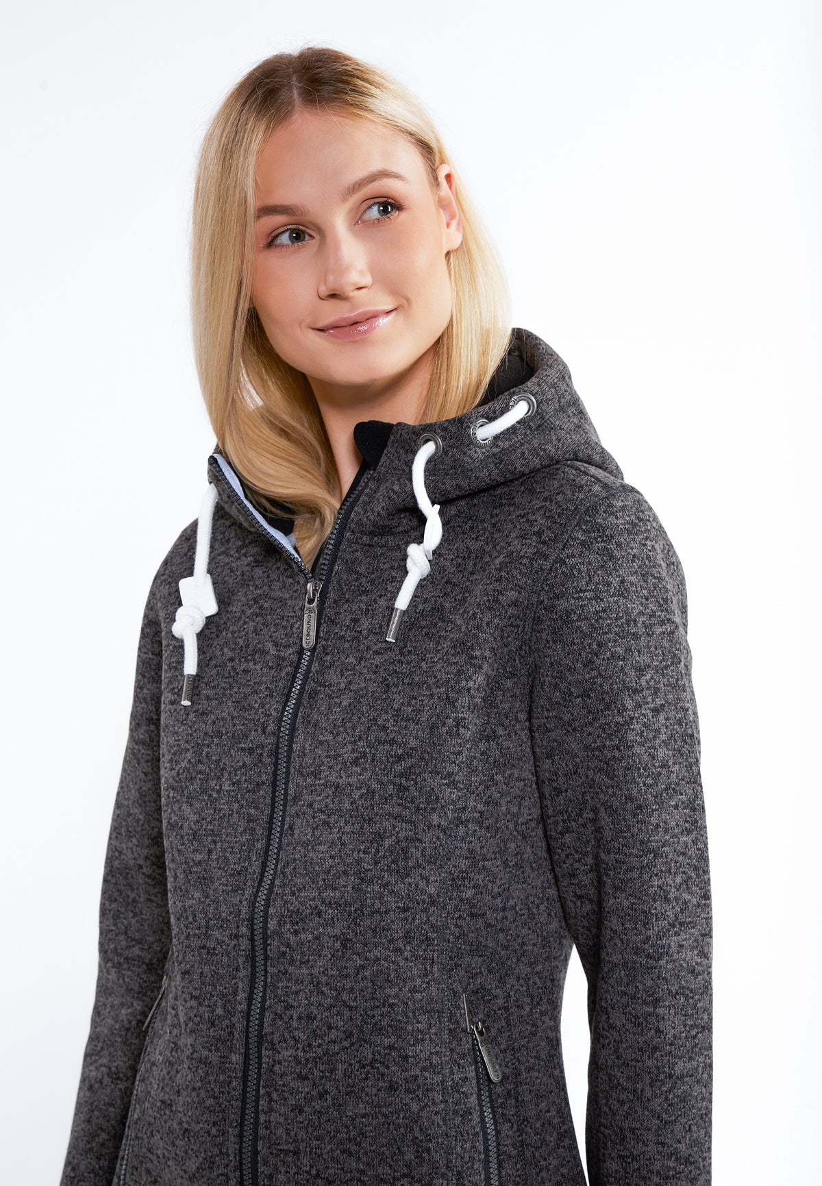 ICEBOUND Women's knitted fleece jacket