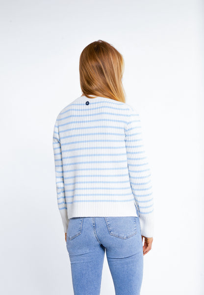 DreiMaster Maritim Damen Cardigan mit Knöpfen